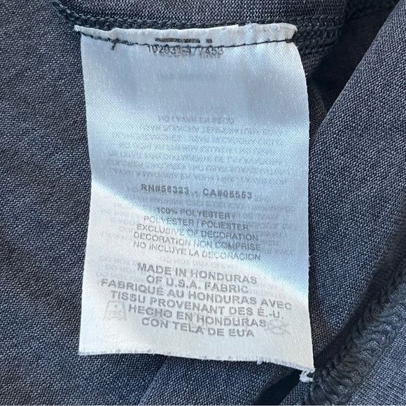 Nike Shirt Mens Large Gray Just Do It Spell Out Dri Fit Crew Neck Active Outdoor - Picture 4 of 9